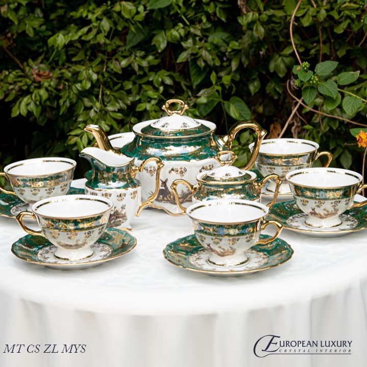 Xuất xứ bộ trà sứ Tiệp Khắc – Hơi thở từ Trung Âu
