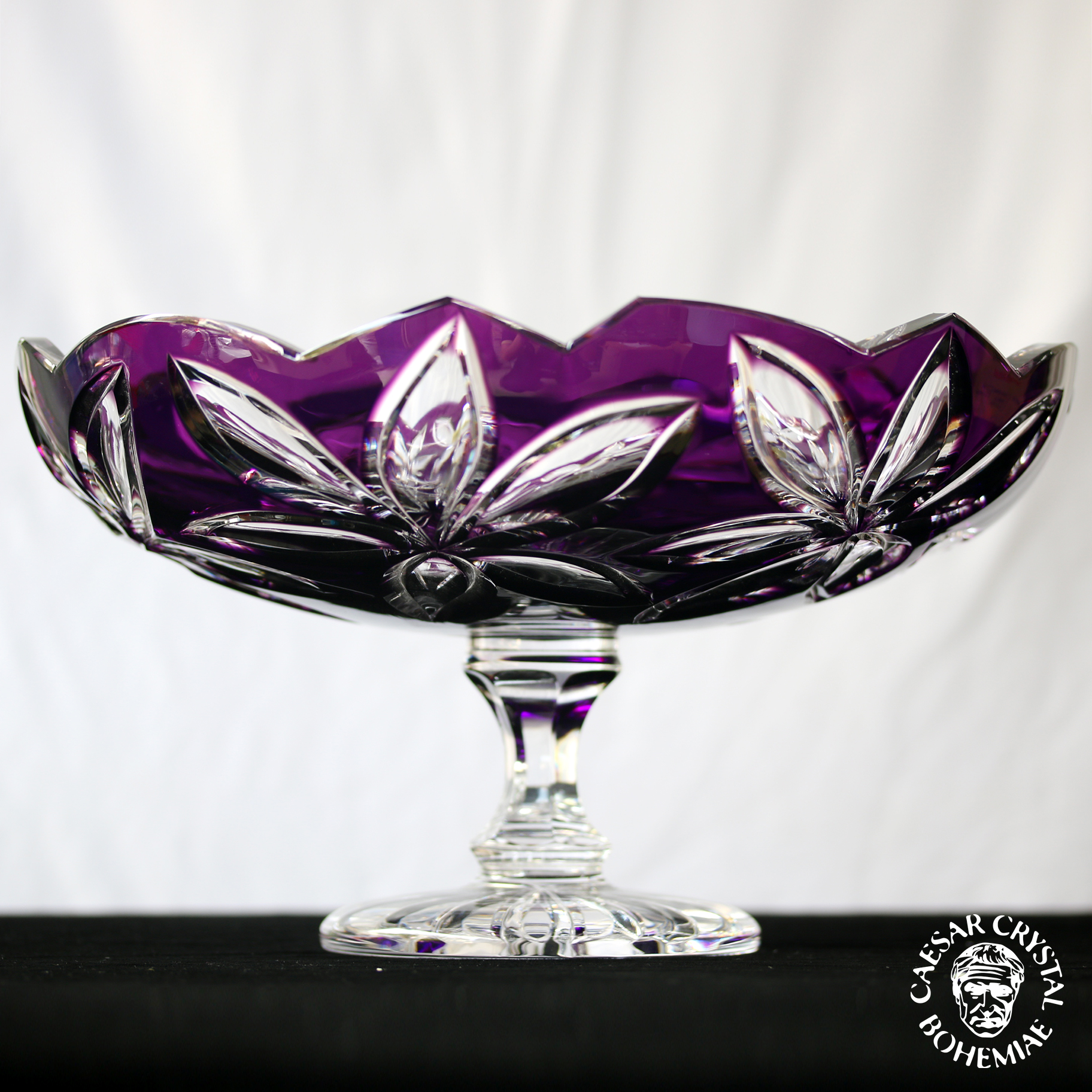 đĩa pha lê màu Nội Thất Pha Lê Châu Âu