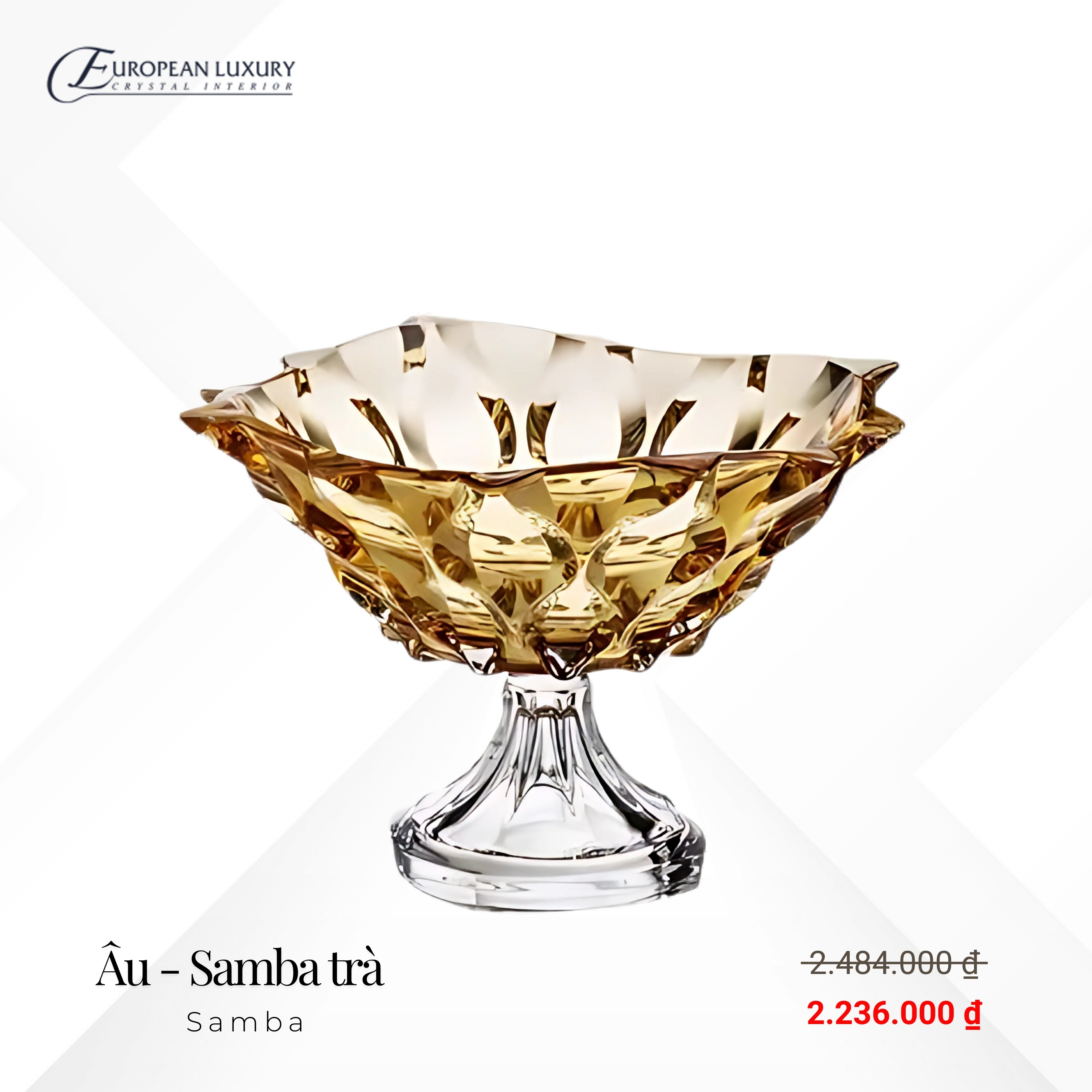 Âu có chân Samba Màu Trà